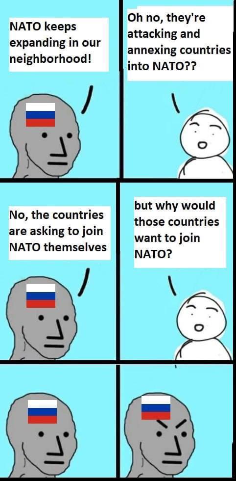 Node: cebcf232b2d38e80c48b0c7109d2c1c7(Russia NATO Expansion Meme)